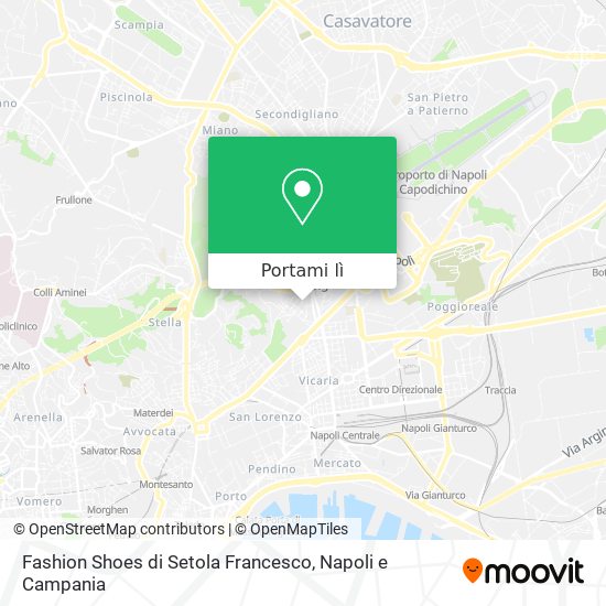 Mappa Fashion Shoes di Setola Francesco