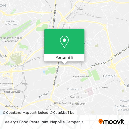 Mappa Valery's Food Restaurant