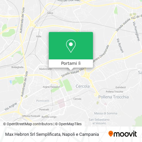 Mappa Max Hebron Srl Semplificata