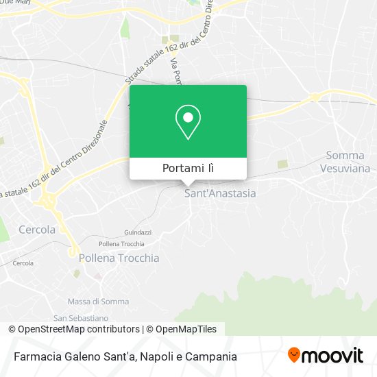 Mappa Farmacia Galeno Sant'a