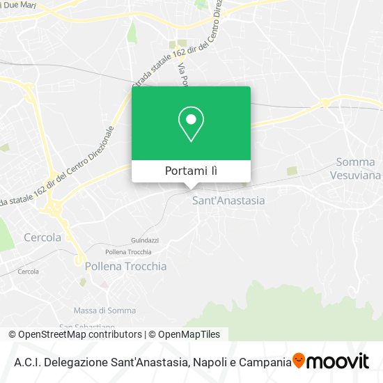 Mappa A.C.I. Delegazione Sant'Anastasia