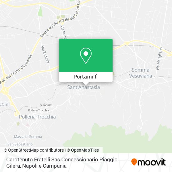 Mappa Carotenuto Fratelli Sas Concessionario Piaggio Gilera