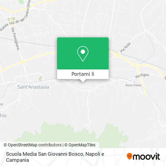 Mappa Scuola Media San Giovanni Bosco