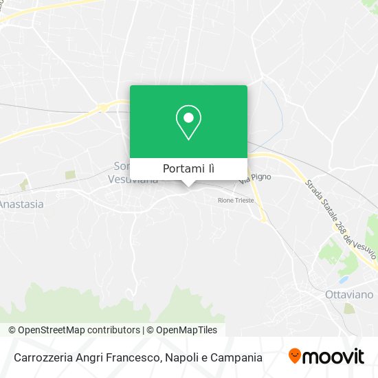 Mappa Carrozzeria Angri Francesco