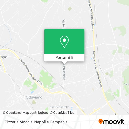 Mappa Pizzeria Moccia