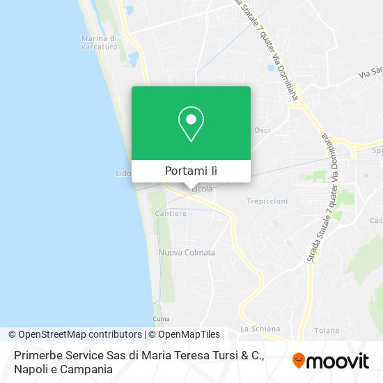 Mappa Primerbe Service Sas di Maria Teresa Tursi & C.
