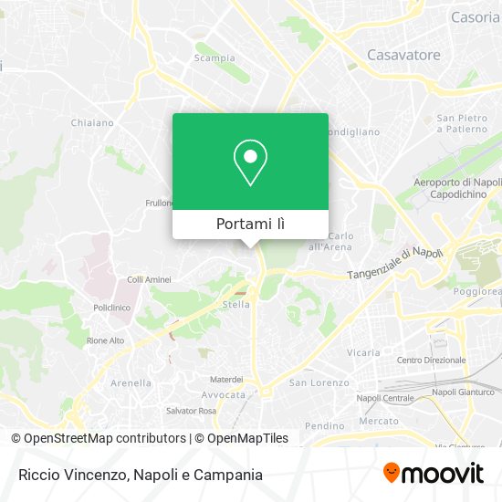 Mappa Riccio Vincenzo