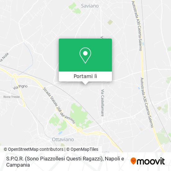 Mappa S.P.Q.R. (Sono Piazzollesi Questi Ragazzi)