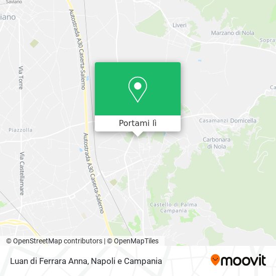 Mappa Luan di Ferrara Anna