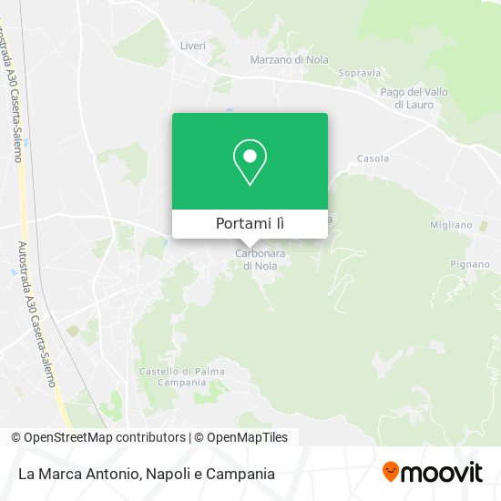 Mappa La Marca Antonio