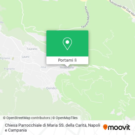 Mappa Chiesa Parrocchiale di Maria SS. della Carità