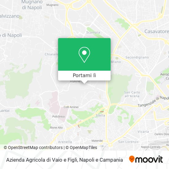 Mappa Azienda Agricola di Vaio e Figli