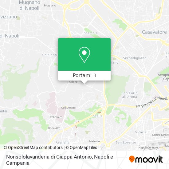 Mappa Nonsololavanderia di Ciappa Antonio