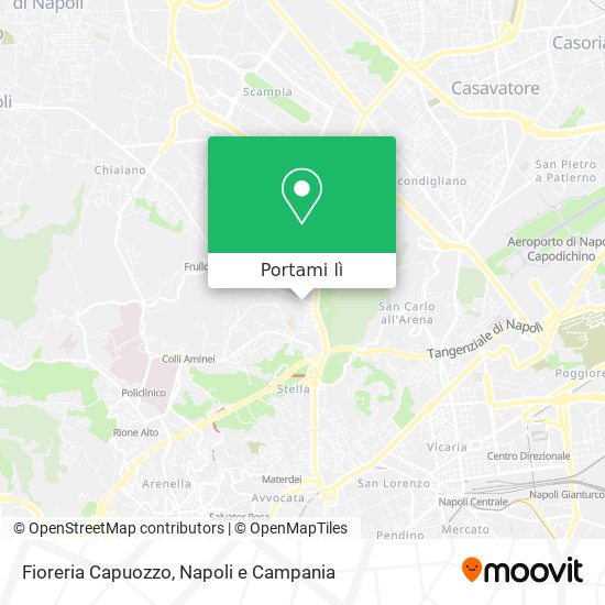 Mappa Fioreria Capuozzo