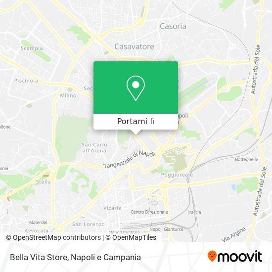 Mappa Bella Vita Store