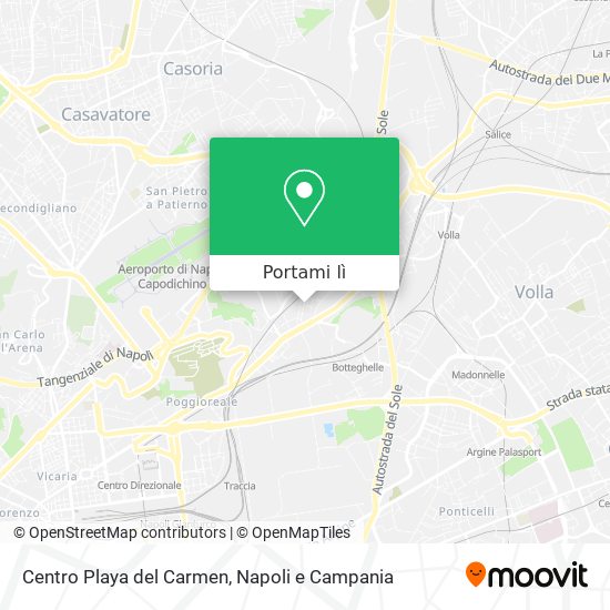 Mappa Centro Playa del Carmen