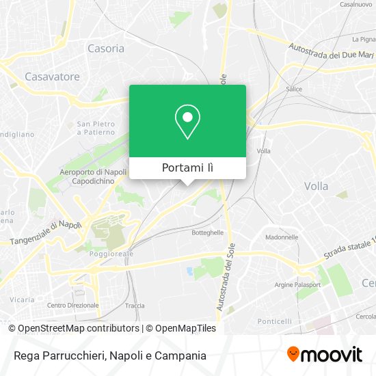 Mappa Rega Parrucchieri