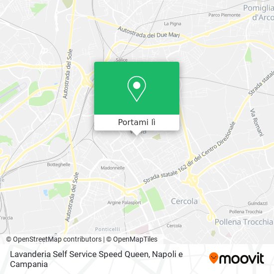 Mappa Lavanderia Self Service Speed Queen