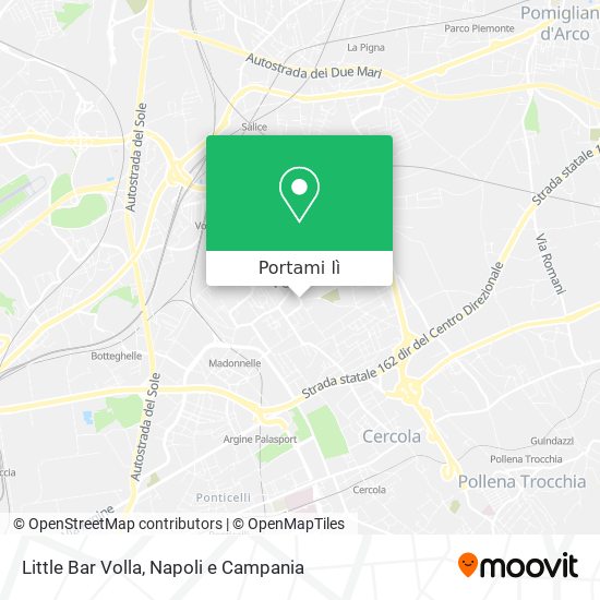 Mappa Little Bar Volla