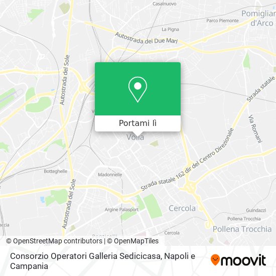 Mappa Consorzio Operatori Galleria Sedicicasa