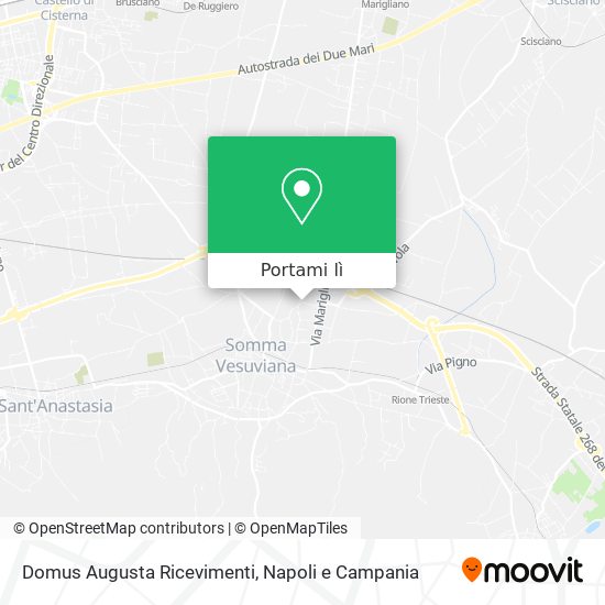 Mappa Domus Augusta Ricevimenti