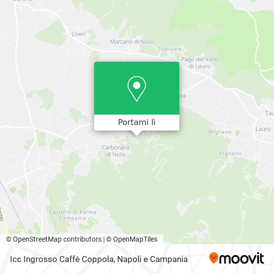 Mappa Icc Ingrosso Caffè Coppola