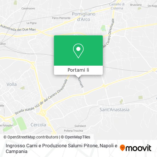 Mappa Ingrosso Carni e Produzione Salumi Pitone