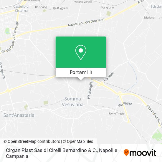 Mappa Cirgan Plast Sas di Cirelli Bernardino & C.