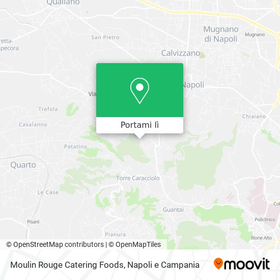 Mappa Moulin Rouge Catering Foods