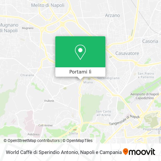 Mappa World Caffè di Sperindio Antonio