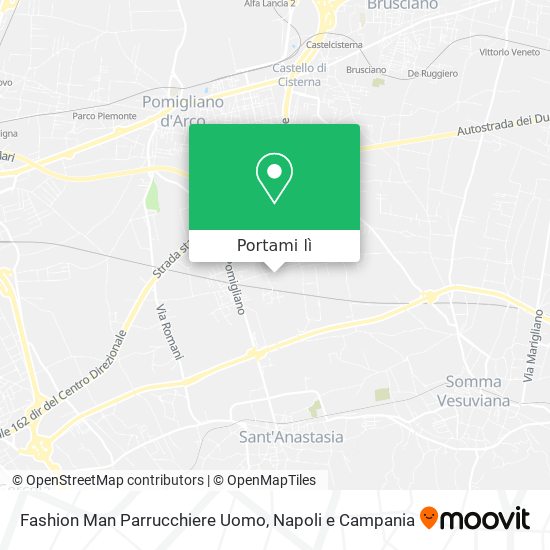 Mappa Fashion Man Parrucchiere Uomo