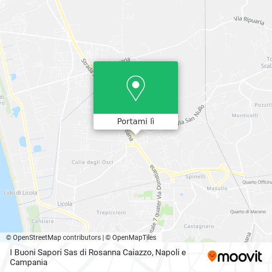 Mappa I Buoni Sapori Sas di Rosanna Caiazzo