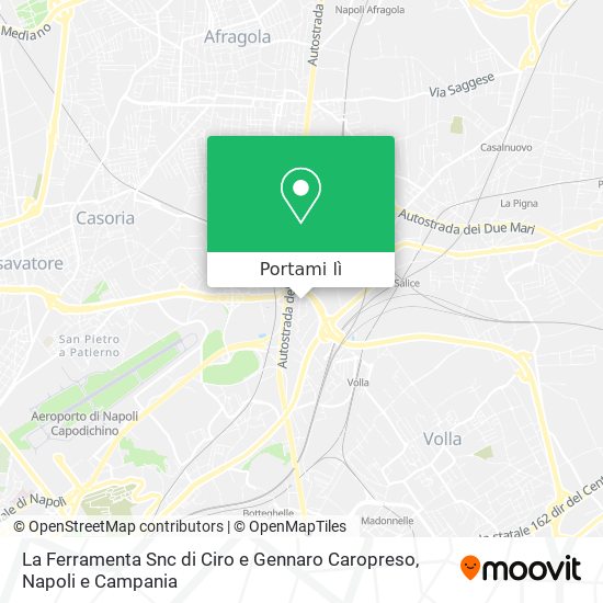 Mappa La Ferramenta Snc di Ciro e Gennaro Caropreso