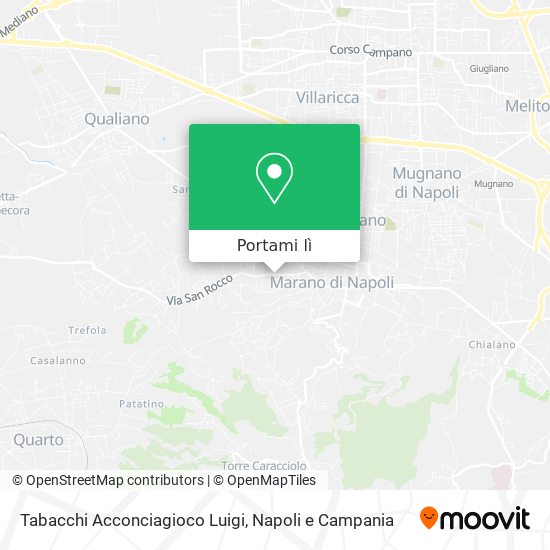 Mappa Tabacchi Acconciagioco Luigi
