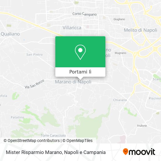 Mappa Mister Risparmio Marano