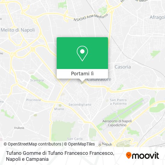 Mappa Tufano Gomme di Tufano Francesco Francesco