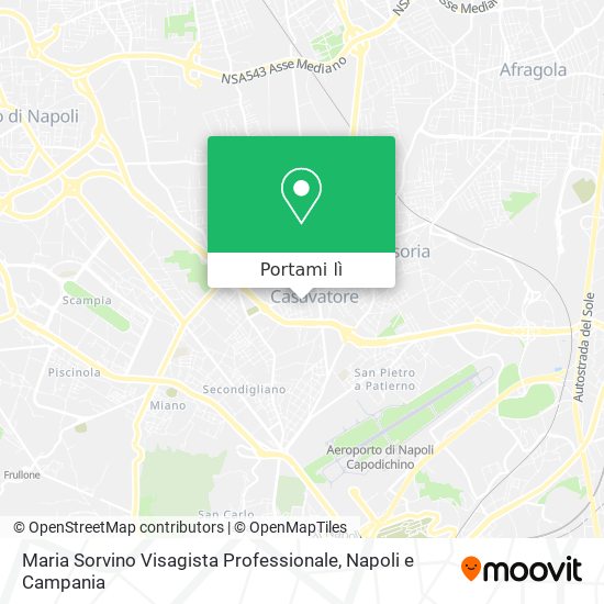 Mappa Maria Sorvino Visagista Professionale
