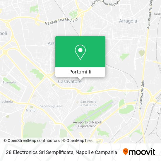 Mappa 28 Electronics Srl Semplificata