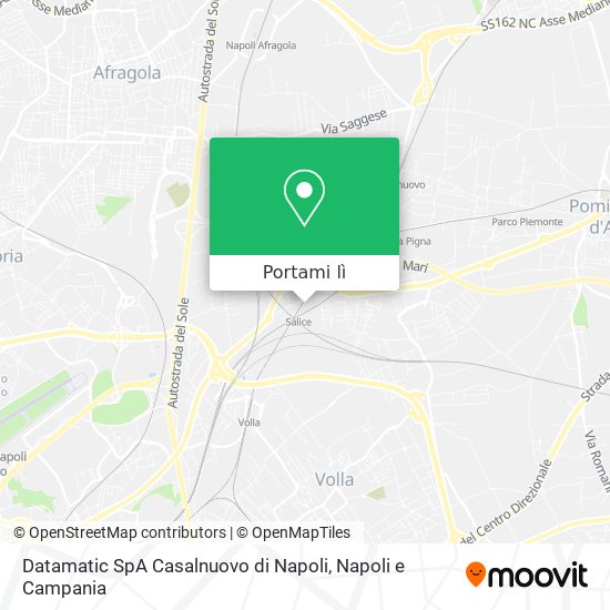 Mappa Datamatic SpA Casalnuovo di Napoli