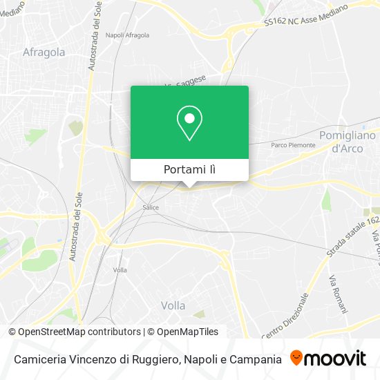 Mappa Camiceria Vincenzo di Ruggiero