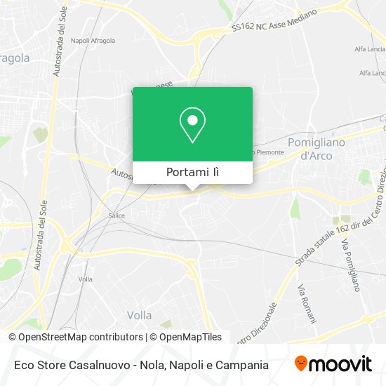 Mappa Eco Store Casalnuovo - Nola