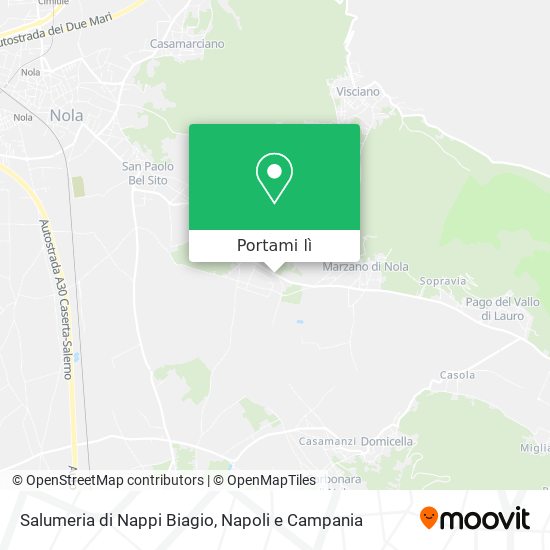 Mappa Salumeria di Nappi Biagio