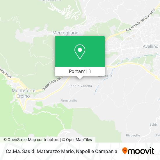 Mappa Ca.Ma. Sas di Matarazzo Mario