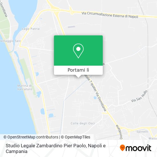 Mappa Studio Legale Zambardino Pier Paolo