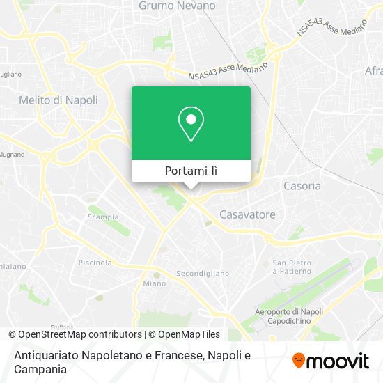 Mappa Antiquariato Napoletano e Francese