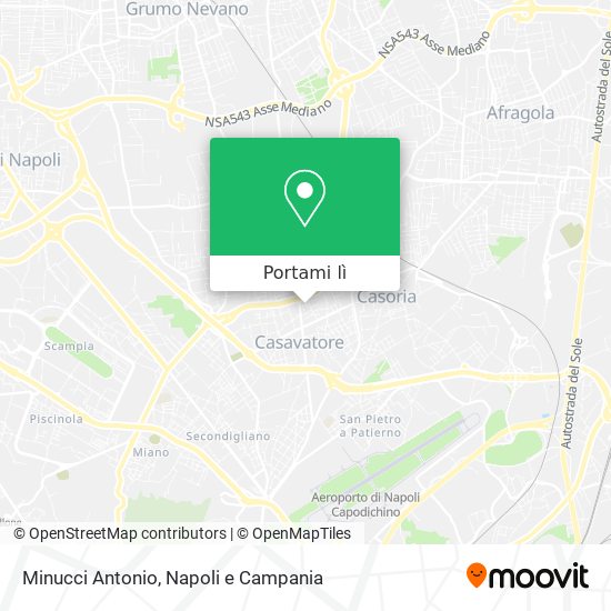 Mappa Minucci Antonio
