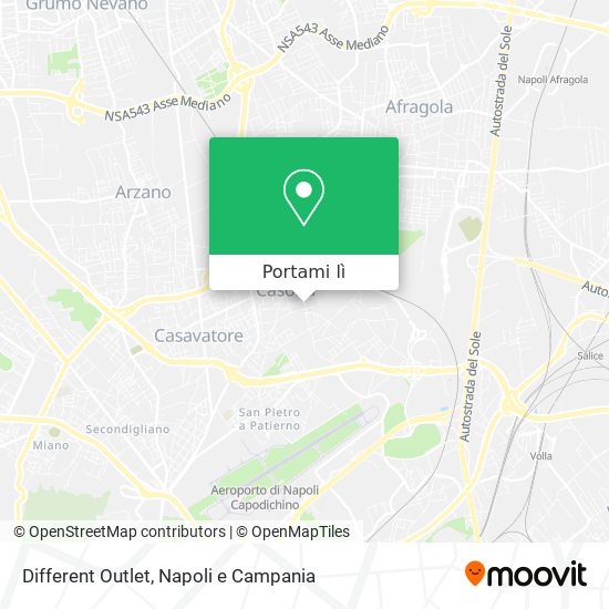 Mappa Different Outlet