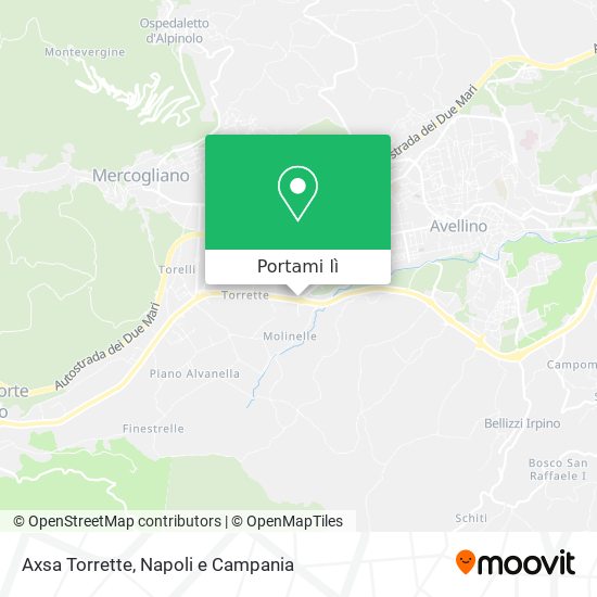 Mappa Axsa Torrette