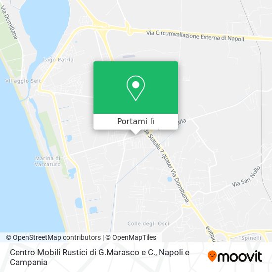 Mappa Centro Mobili Rustici di G.Marasco e C.