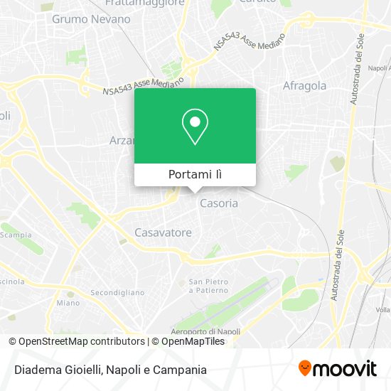 Mappa Diadema Gioielli